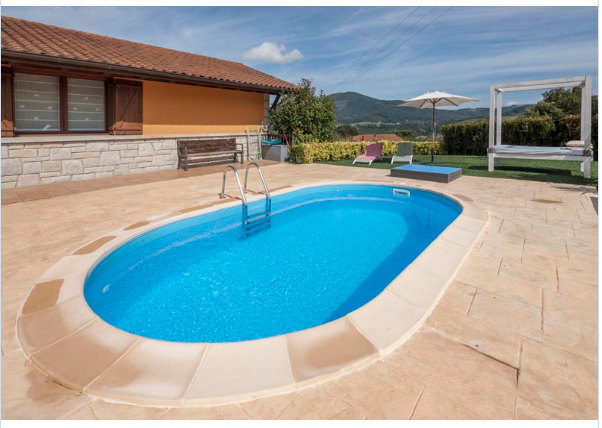 Piscina Enterrada de Aço Madagáscar Oval 500x300x150cm – Kit Completo de Alta Gama