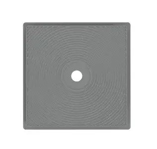 Tampa de Skimmer 15L com Encaixe Redondo e Placa Frontal Quadrada - Gama Easycolor