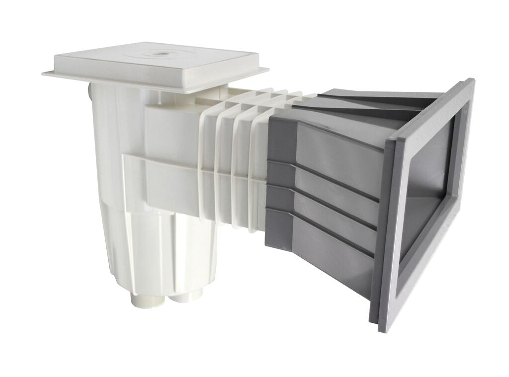 Skimmer 15 l com boca de ampliação – Cinzento claro