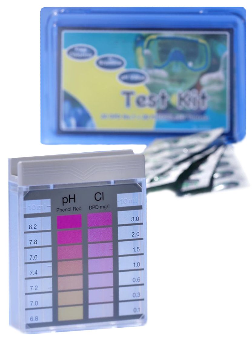 Estojos Pooltester - Cloro Livre e pH – Vários Modelos