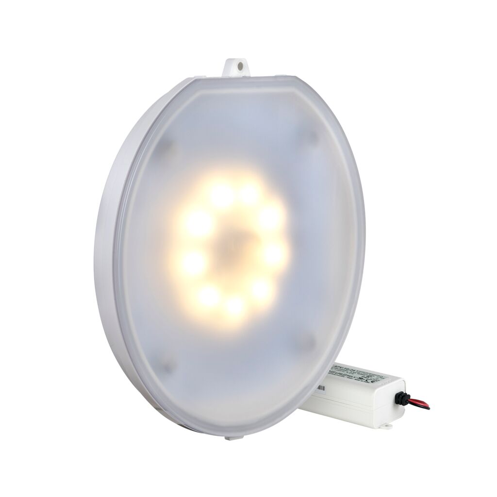 Projetor LED Flexi On/Off AstralPool LumiPlus – Branco ou Branco Quente, 12 VAC e 24 VDC