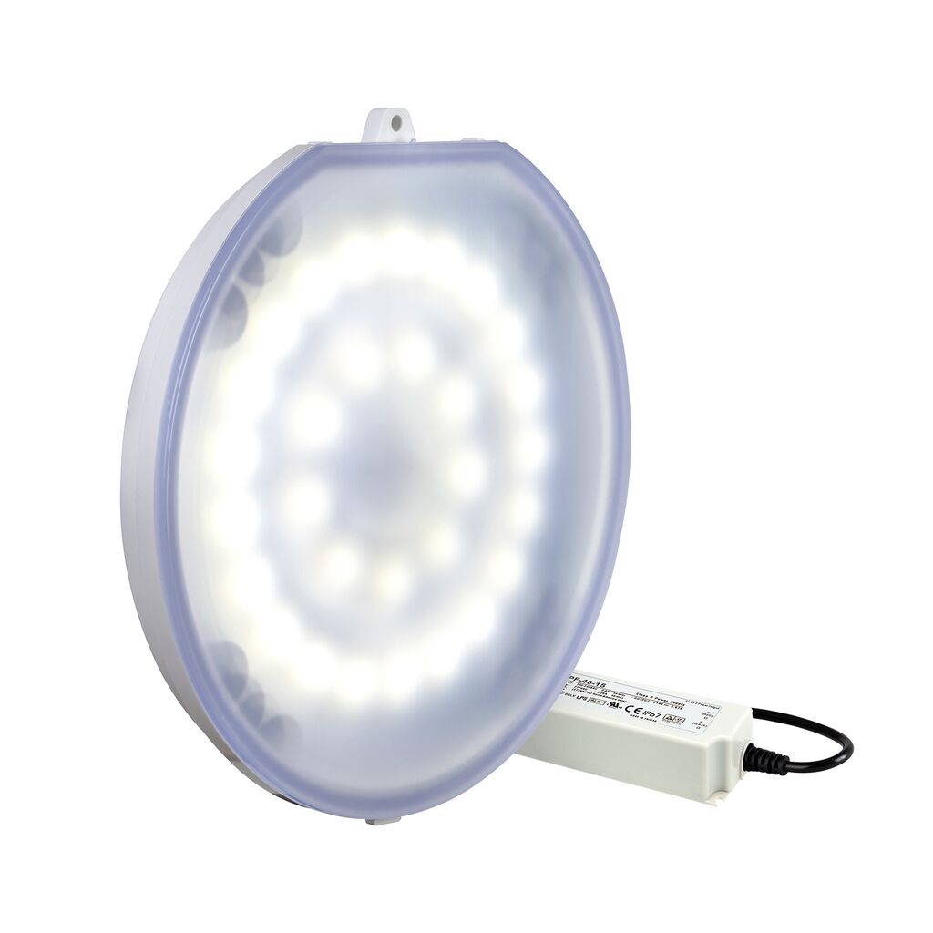 Projetor LED Flexi On/Off AstralPool LumiPlus – Branco ou Branco Quente, 12 VAC e 24 VDC