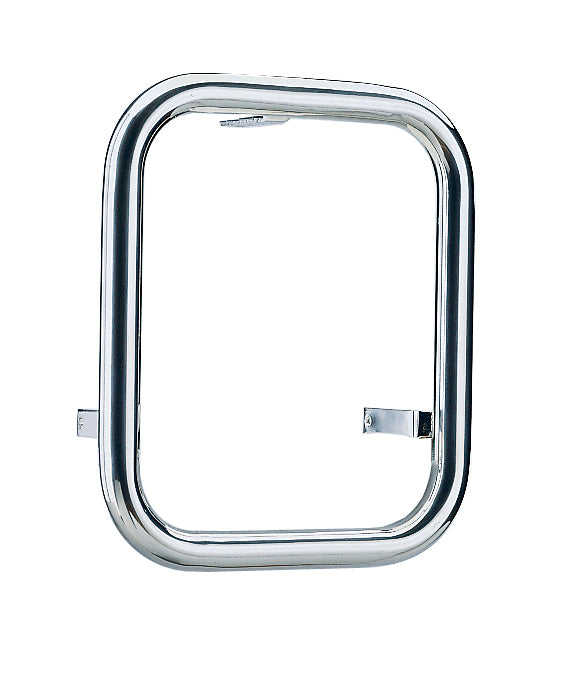 Agarradeiras retangulares em inox AISI-316L polido