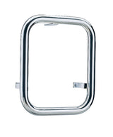Agarradeiras retangulares em inox AISI-316L polido