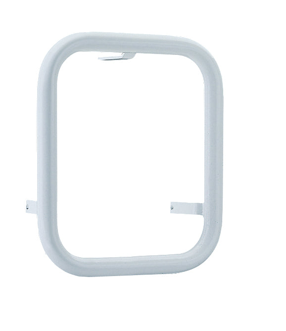 Agarradeiras retangulares em inox AISI-316L pintado (ref. 09447)