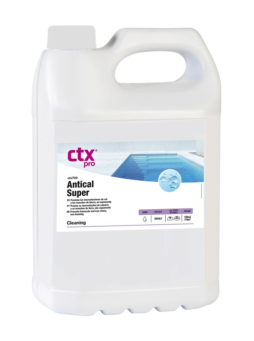 Anticalcário AstralPool CTX-600 e CTX-700 Super – 5 L