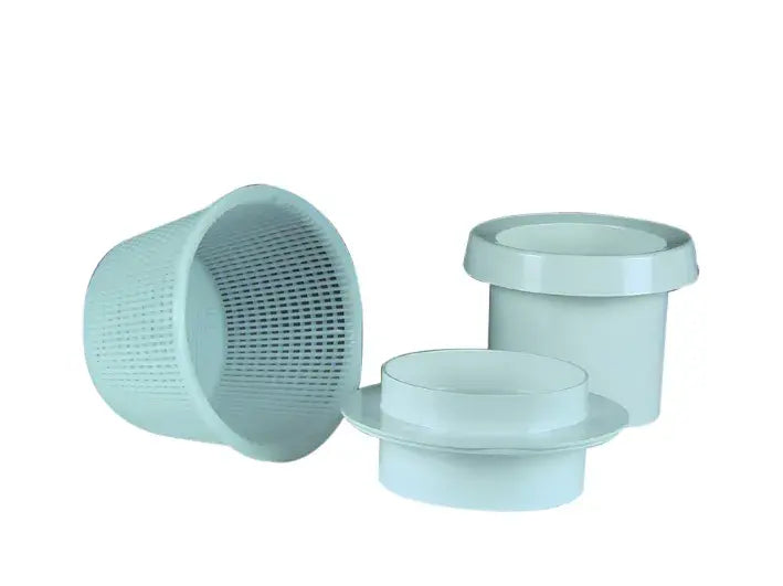 Conjunto de Comporta Flutuante e Cesto em ABS para Skimmer 15L (Branco)