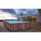 Piscina de Madeira Summer Oasis 6,00x4,19m (A1,31m)