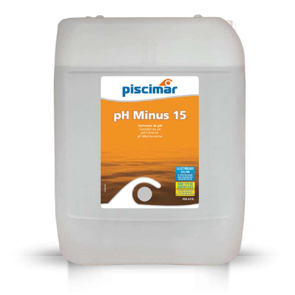 Piscimar PM-611L pH Menos 15 - Redutor de pH (10L / 25L)