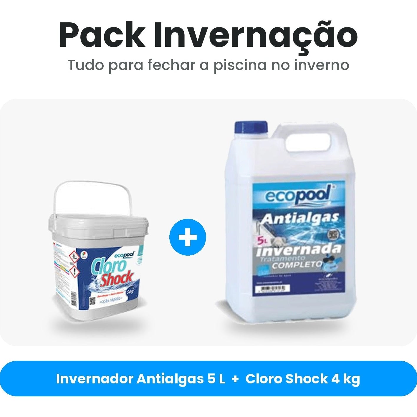 Pack Invernação Ecopool: Invernador + Cloro Shock | Shop4Pool