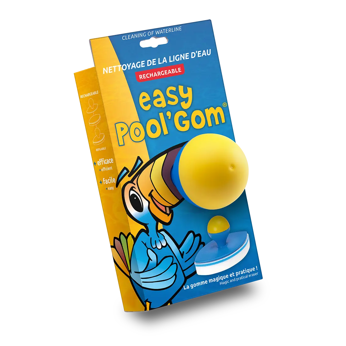 Easy Pool’Gom®: Borracha Mágica Ergonómica para Linha de Água e Coberturas
