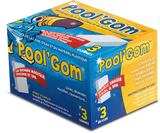 Pool’Gom® Toucan: Conjunto de 3 Esponjas Mágicas para Limpeza de Linha de Água e Acessórios