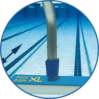 Pool’Gom XL®: Esponja Mágica Gigante para Fundo, Paredes e Linha de Água (26 x 9 cm)