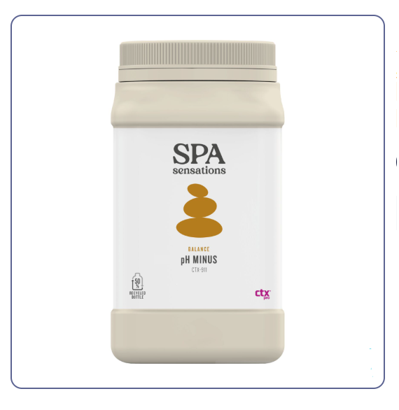 SPA Sensations CTX-911 pH Minus (1 Kg): Redutor Granulado para Spas