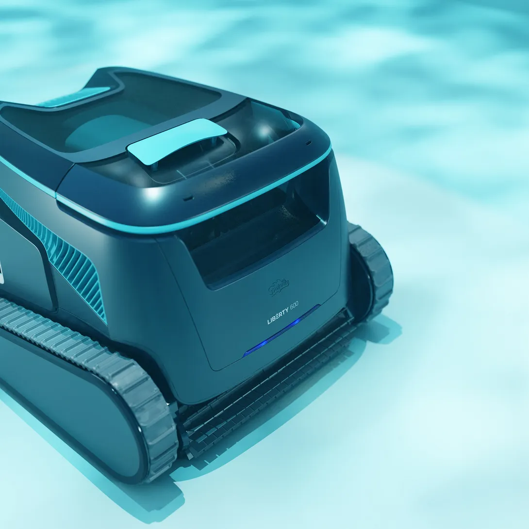 Robot Aspirador Piscina Dolphin Liberty 600 – O Topo de Gama Sem Fios (Bateria)