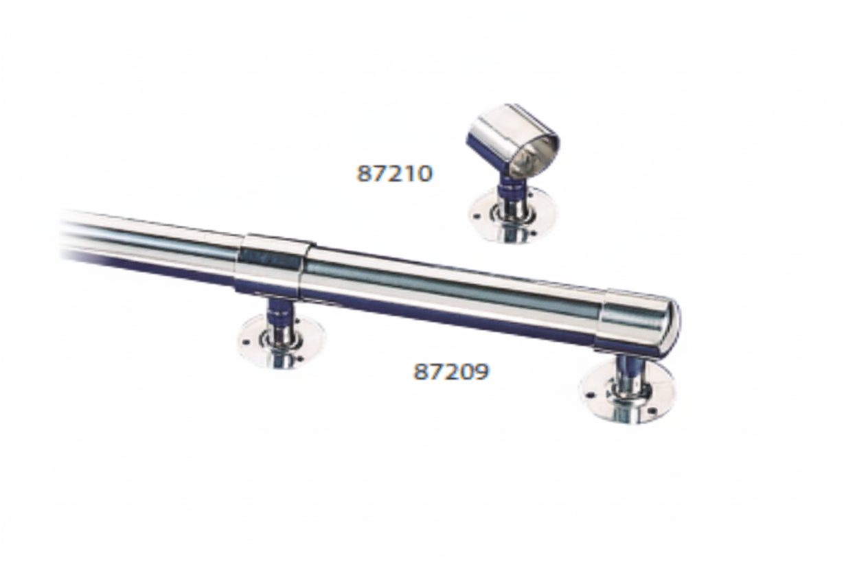 Suporte de Parede para Tubo Ø 43 mm em Inox A316L - Flexinox Pool