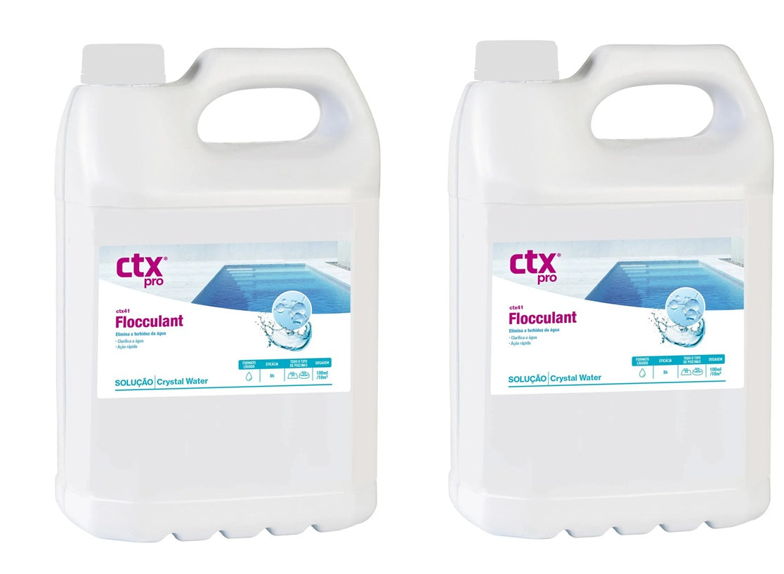 CTX-41 Floculante Granulado - Clarificação Máxima para Água de Piscina