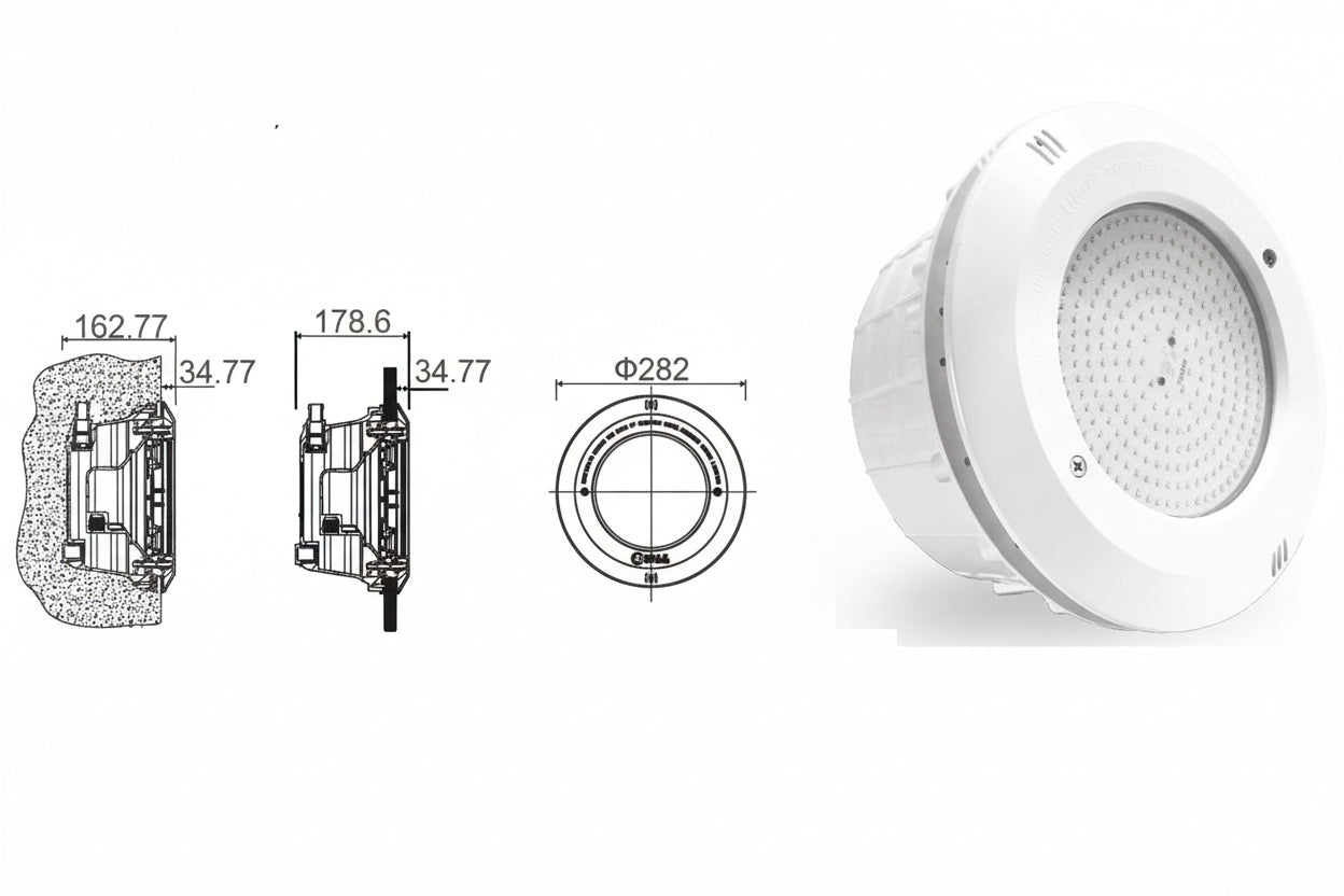 Lâmpadas de Led Superpool PAR56 – Substituição de Alta Eficiência (Branco e RGB)