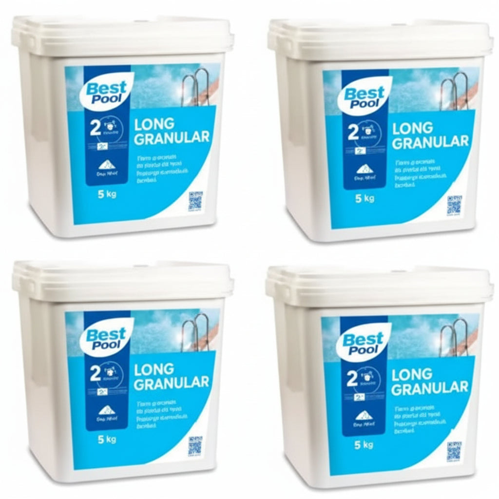 Acti Expert Long  - Cloro Granulado Tricloro ACTI Expert 5kg | Alta Concentração