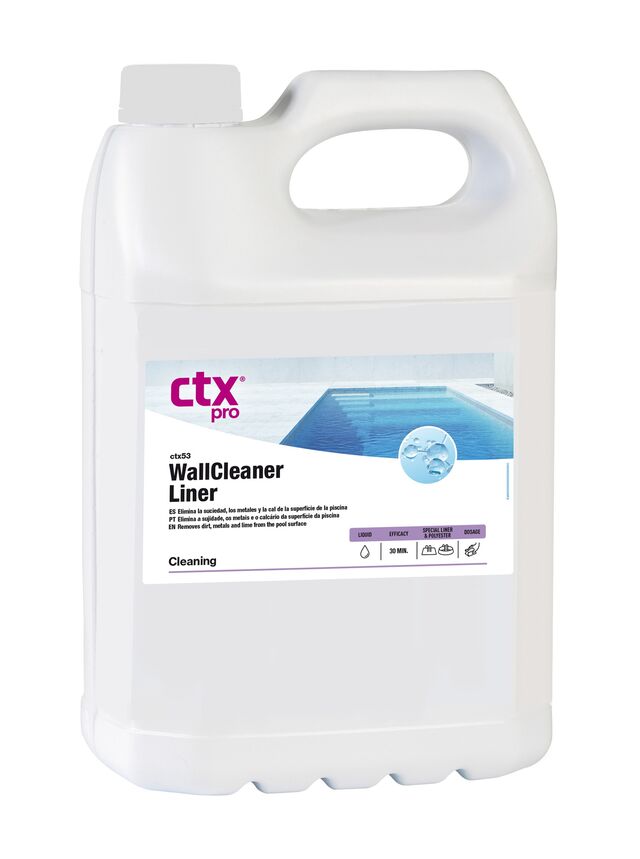 CTX-53 WallCleaner Liner - Limpador Desincrustante para Piscinas de Liner e Poliéster