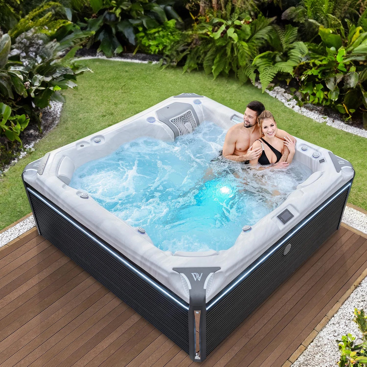 Spa Kilimanjaro Life Deluxe Wellis – Luxo Supremo com Som Aquasoul 4.1 e Wi-Fi