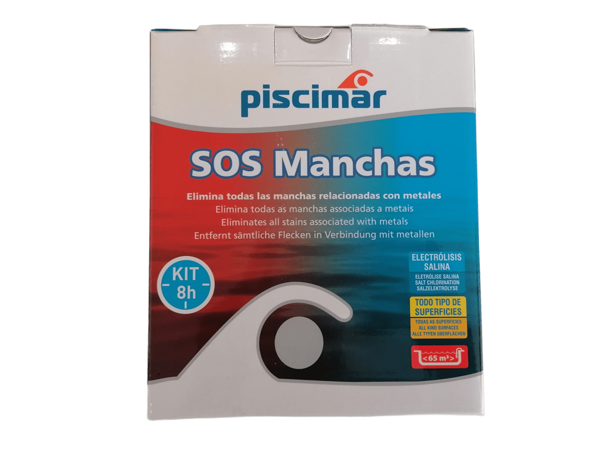 Kit Piscimar SOS Manchas - Tratamento Completo de Recuperação (Resticlor + Spot Remover + Ion Magnetic)