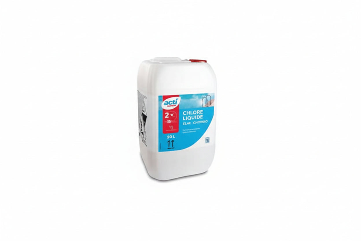 ACTI Expert CL48 - Cloro Líquido 12,5% (Hipoclorito de Sódio) - Bidão 20L
