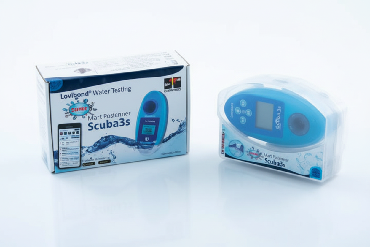 Fotómetro Digital Scuba III – Análise Profissional de 11 Parâmetros com Tecnologia NFC
