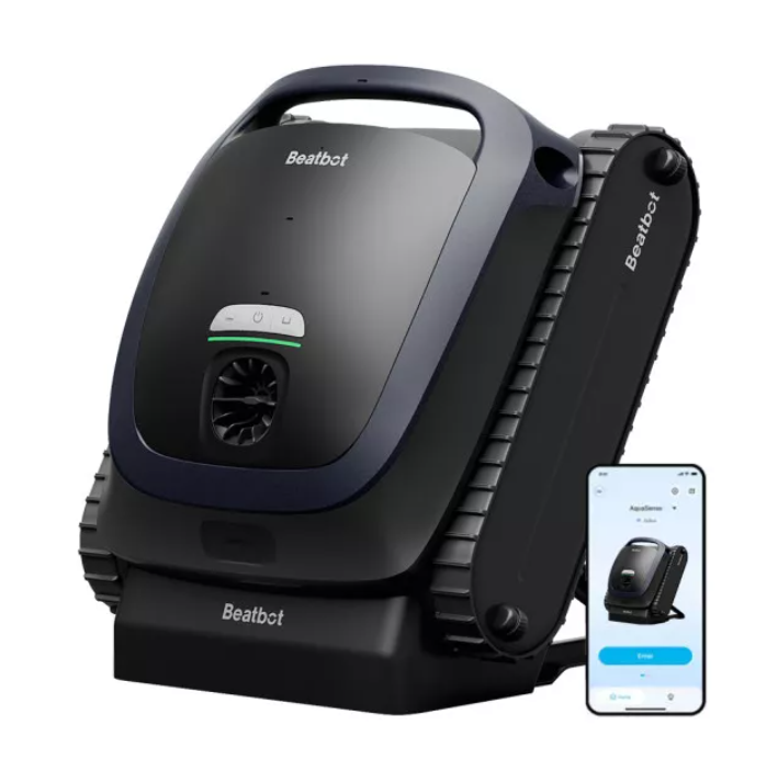 Robot de Piscina Sem Fios Beatbot AquaSense 2 – Limpeza de Linha de Água com Visão Inteligente