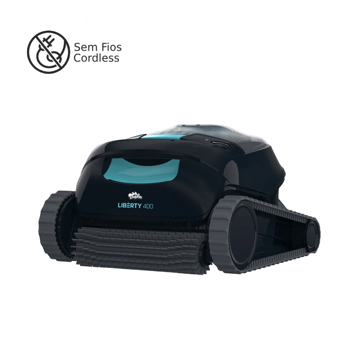 Robot Aspirador Piscina Dolphin Liberty 400 – Sem Fios com Recarga por Indução