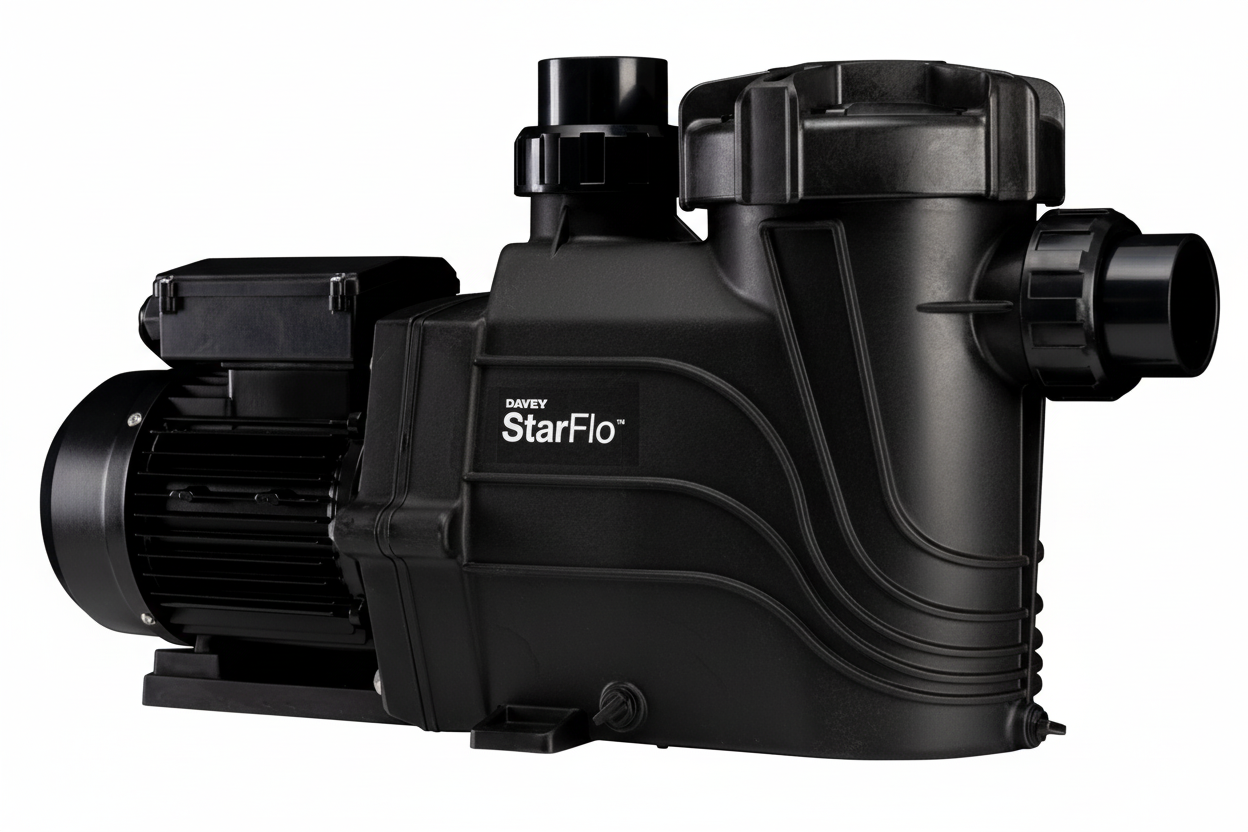 Bomba Davey StarFlo – Versatilidade Total para Piscinas até 90 m³