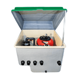 Caseta Montada, Enterrada  Alasca