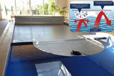 Cobertura térmica para piscina GeoBubble Reaguard 500 microns prata e branca