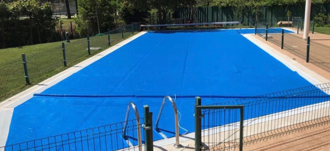 Cobertura térmica para piscina GeoBubble Reforçada 700 microns azul