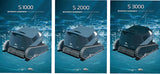 Robot Aspirador Piscina Série S da Maytronics:  S1000, S2000 e S3000 – Agilidade e Limpeza Profunda