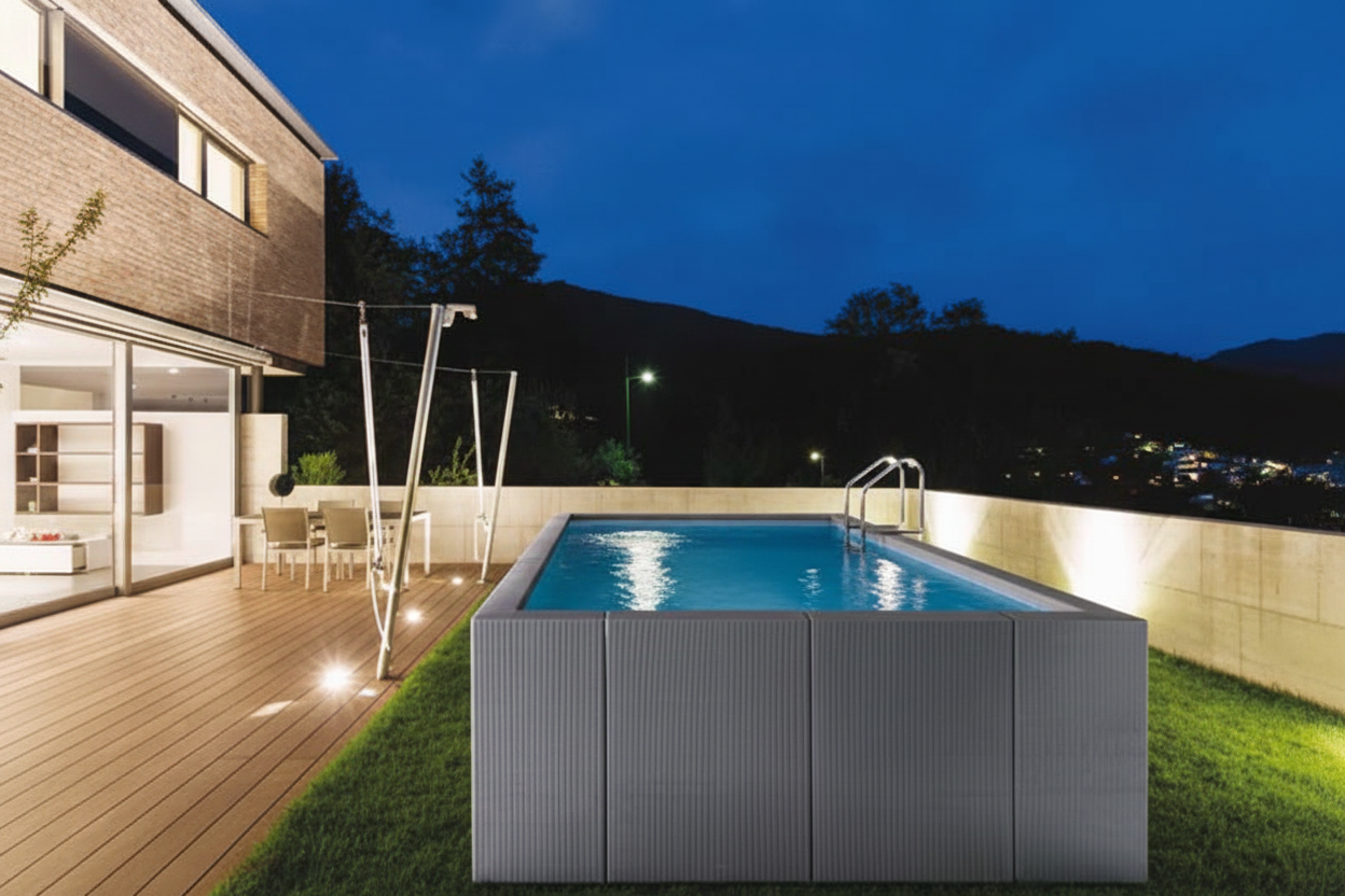 Piscina DolceVita Diva 2x4m – Design Exclusivo