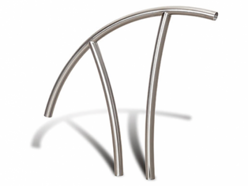 Corrimão Handrails - Aço Inox AISI 316 com Flange Soldada (Ø 43mm)