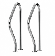Escada de Piscina em Aço Inox AISI 316 Eletropolida - Elevada Resistência à Corrosão