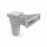 Skimmer de Boca Ancha Weltico A800 Blanco - Efecto Piscina Infinita - para piscinas de hormigón / liner