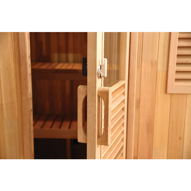 Suna de Exterior Gaïa Nova Holl's – Madeira de Cedro Vermelho – Até 6 Pessoas