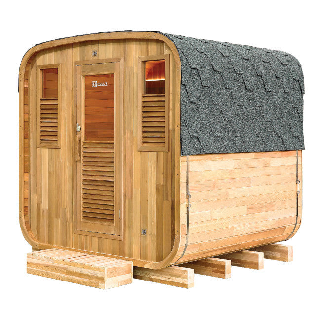 Suna de Exterior Gaïa Nova Holl's – Madeira de Cedro Vermelho – Até 6 Pessoas