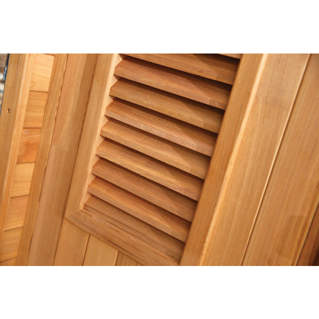 Suna de Exterior Gaïa Nova Holl's – Madeira de Cedro Vermelho – Até 6 Pessoas