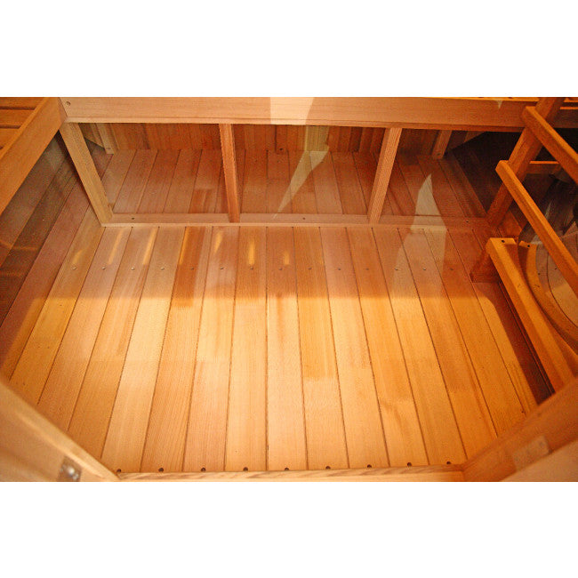 Suna de Exterior Gaïa Nova Holl's – Madeira de Cedro Vermelho – Até 6 Pessoas