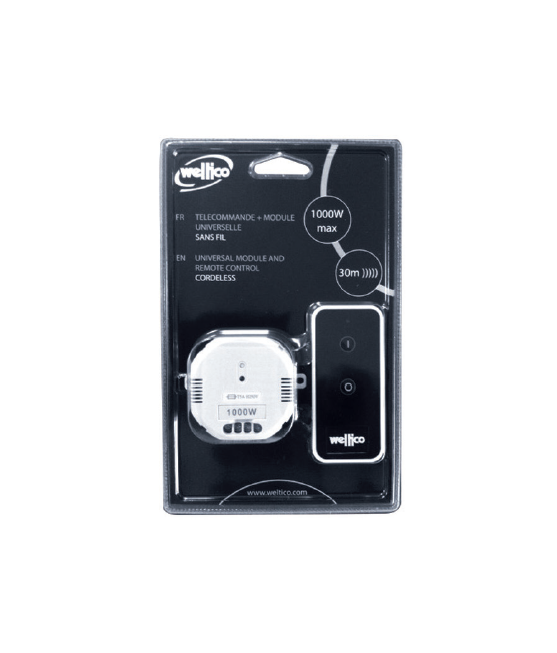 Controlador Universal On/Off Weltico – Mando a Distancia para Proyectores y Bombas (Ref. WEL-300-0028)