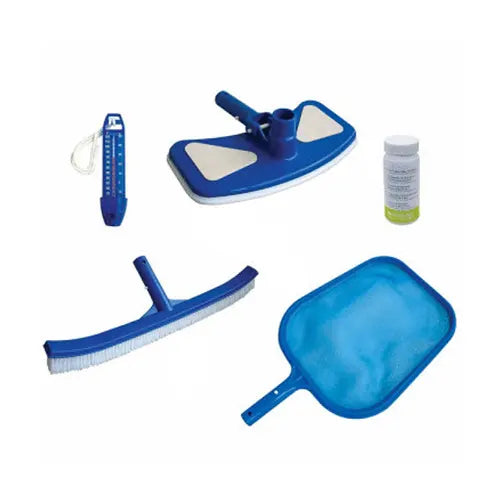 Kit de Limpeza e Manutenção Kokido 5-em-1 (Essenciais de Piscina)