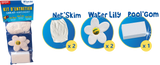 Kit de Manutenção Toucan – O Essencial para a Temporada (Net’Skim + Water Lily + Pool’Gom)