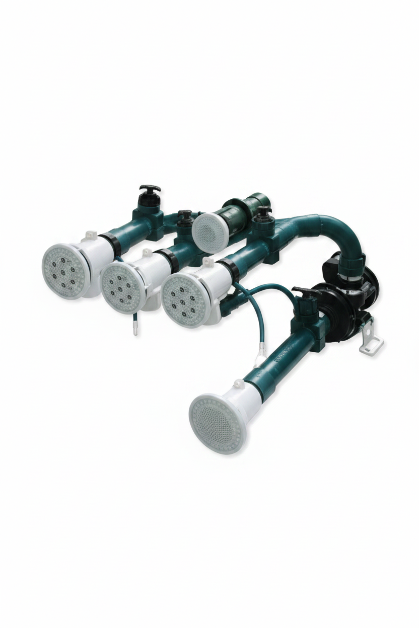 Estação de Massagens Balneo 3 Jatos - Kit Completo Chemoform