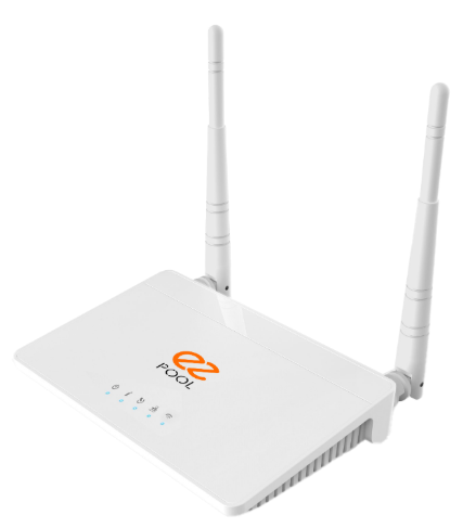 MyPoolWiFi EZPool - Ligação Universal 3-em-1 para Piscina (CPL, Wi-Fi, 4G)