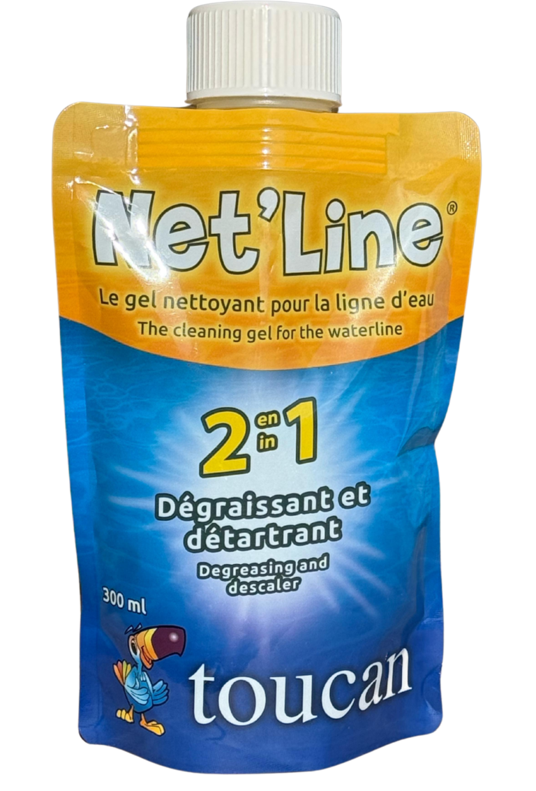 Limpa Linha de Água Net Line Toucan (300ml) – Remove Gorduras e Resíduos