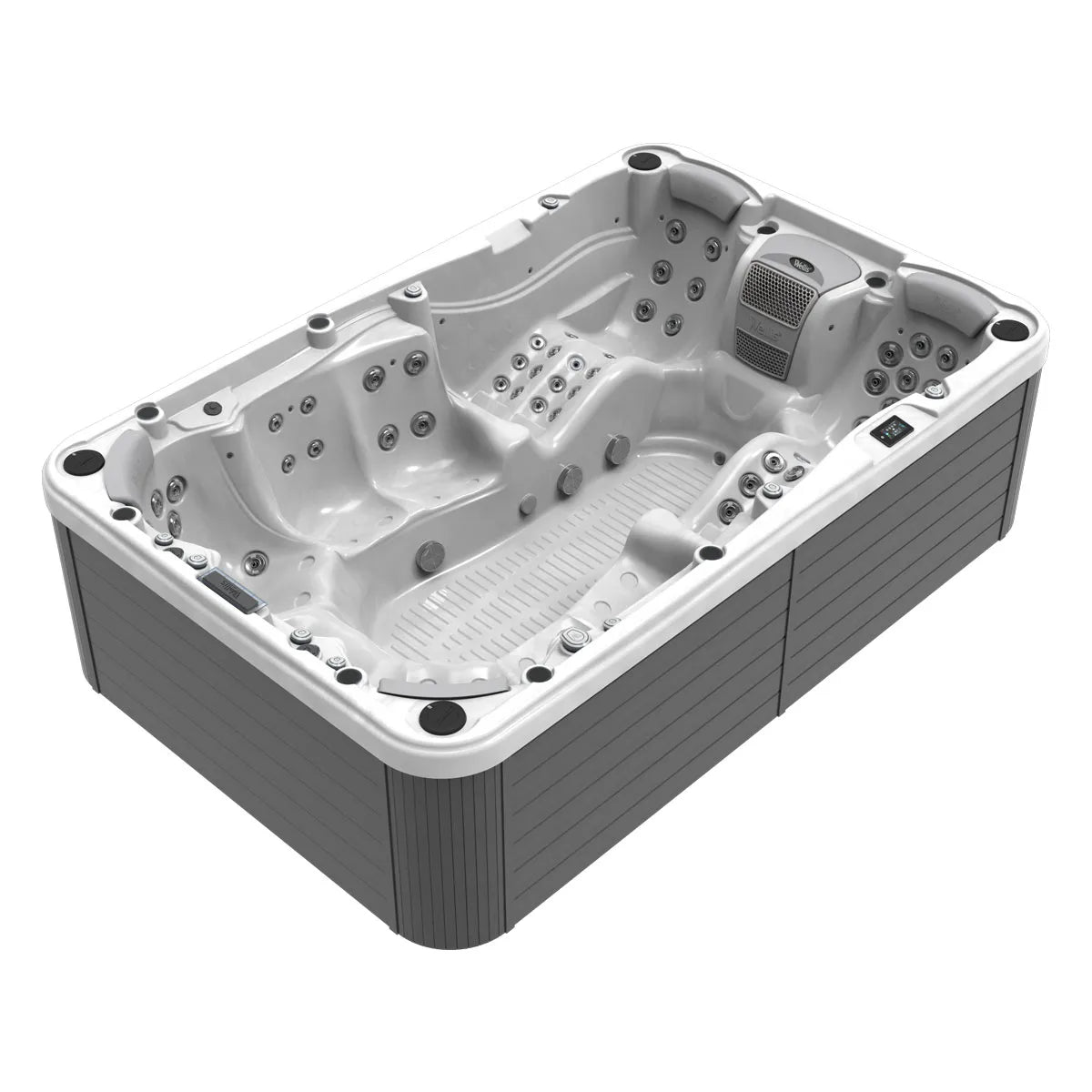 Swimspa Olympus Life Wellis – Piscina de Hidromassagem e Natação (Ref. WEH-860-0146)
